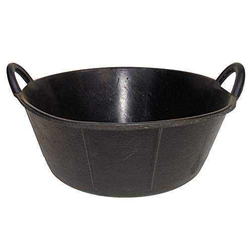 Cevik F-880030 - Herramienta Manual Espuerta caucho 30 lt. Alto 20 cm. Boca 48 cm