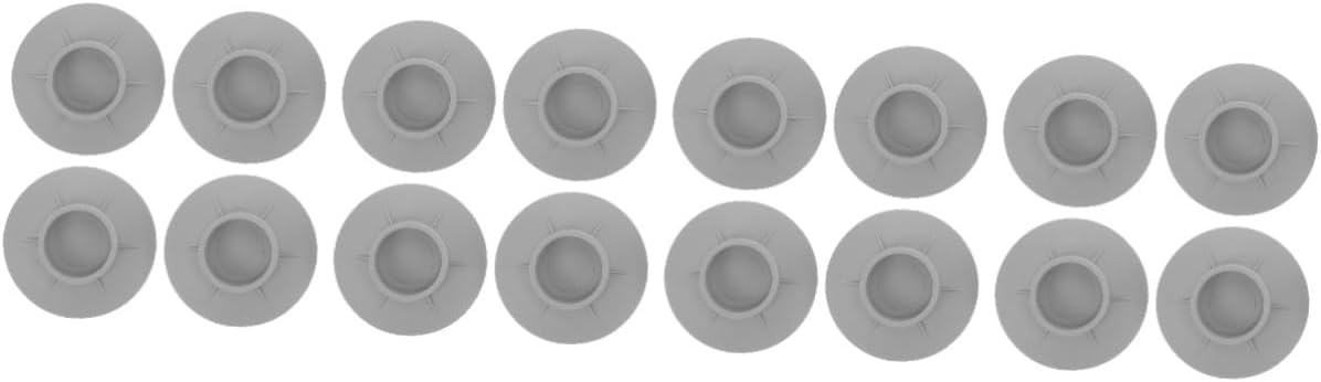 Uonlytech 16pcs Couch Stoppers to Prevent Sliding Washing Machine Stabilizer Heavy Duty Antivibration Feet Pads for Furniture