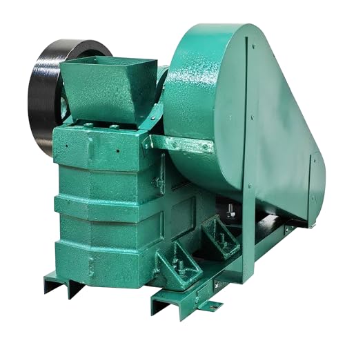 HQHAOTWU Jaw Crusher Mini Jaw Crushing Machine Rock Stone Milling Crush Machine Concrete Grinder Electric Shatter Pulverizer 220V 1.5KW