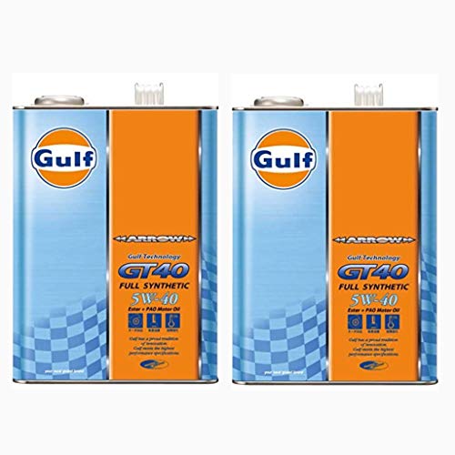 Gulf GT40 4L×2 v8L 5w-40 Kt 5w40