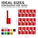 540 Piece Self Adhesive Cable Label Set 9 Assorted Random Colors for Electronics Network Office Organization Printer Compatible Wire Tags