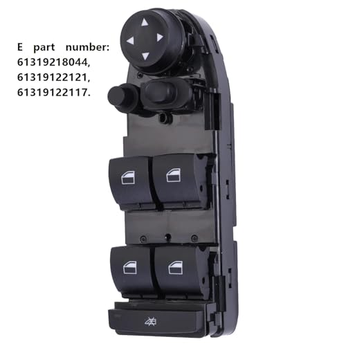Commande Vitre Électrique Bloquée sur E70 ? Bouton pour X5 61319122117 - 2