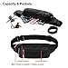 Muka Waist Pack Fanny Pack for Men Women, Waist Bag Rose Red Hip Pack Adjustable Strap for Running Traveling