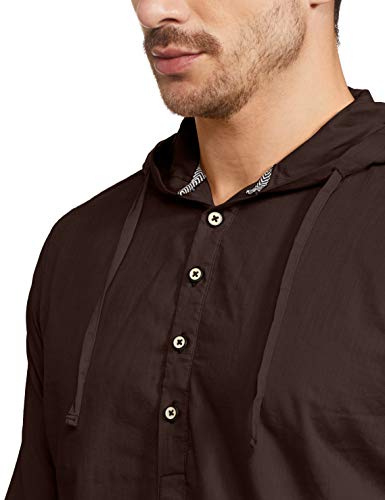 Image of The Indian Garage Co Shirt Long Sleeves Slim Fit Grey Medium