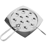 Plat à huîtres : surface lisse et résistante à la chaleur, ce plat à escargots passe lave-vaisselle et se nettoie aussi à la main. plat à four en forme d'escargot