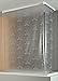 Produktbild ECO-DuR  4024879001636 Kassetten ECK Duschrollo 137 x 62 cm silber - Tropfen weiß