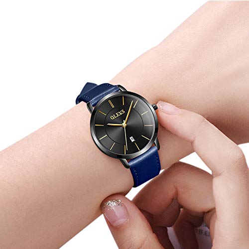 Image of OLEVS Men's Watches Analog Quartz Chronograph Dress Watch Multifunctional Stainsteel Steel Waterproof Classic Original Watch for Man