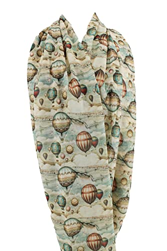 Etwoa's Air Balloon infinity Scarf Circle Scarf Loop Scarves2