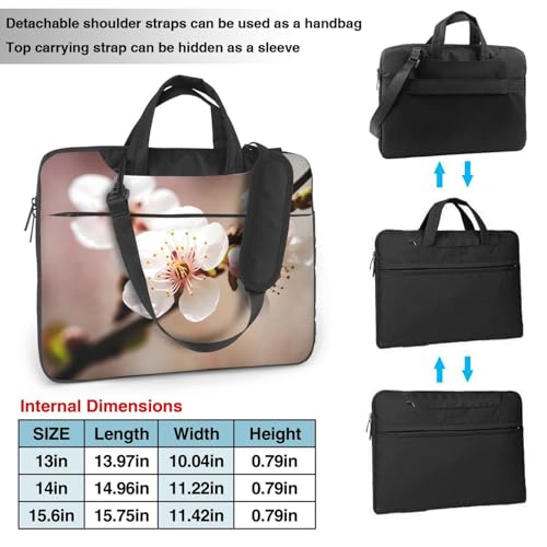 Bolso para portátil con diseño Cherry Blossom miniatura 4