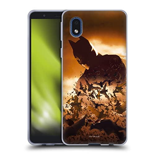 Head Case Designs sous Licence Officielle Batman Begins Affiche Graphiques Coque en Gel Doux Compatible avec Samsung Galaxy A01 Core (2020)