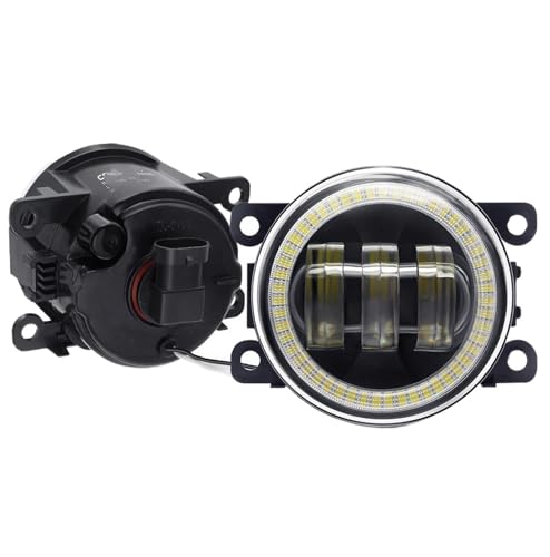 Feux anti-brouillard Peugeot 3008 2008 lentille LED blanche bleue voiture