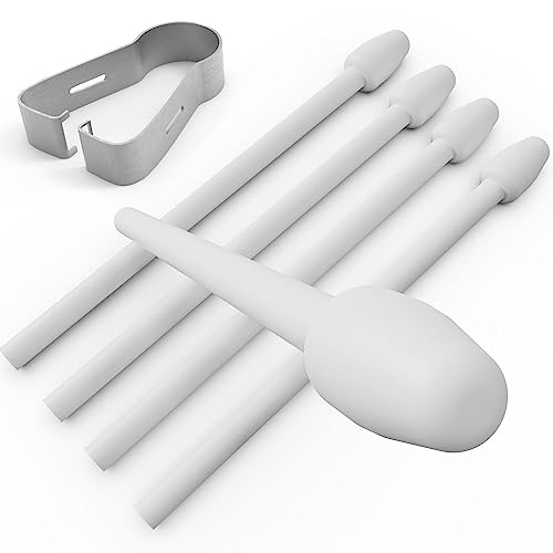 EMR �݊� Remarkable �}�[�J�[2�{ �z���C�g �����p�y�� �X�^�C���X �`�b�v - 5�{�p�b�N �z���C�g - �D�ꂽ�^�u���b�g2�{�A�^�b�`�X�N���[���X�^�C���X�A�D�ꂽ���M�ɍœK - �����̏����S�n�������B