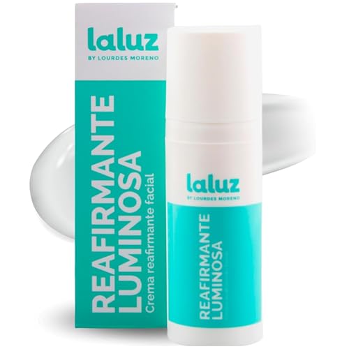 Lourdes Moreno I Crema Reafirmante Facial | Crema Facial Mujer Luminosa Con DMAE I Para Todo Tipo De Piel | Previene y Trata la Flacidez Facial. | Crema Antiarrugas Mujer | Efecto Lifting | 50 ml