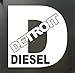 Detroit Diesel Turbo Chevy Sticker Funny rolling coal FWD truck window, Die cut vinyl decal for windows, cars, trucks, tool boxes, laptops, MacBook - virtually any hard, smooth surface