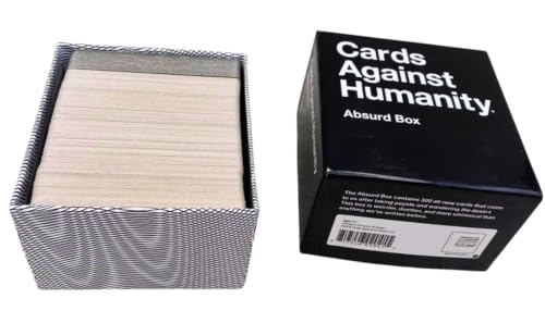 Image of Tickles Cards Against Humanity Absurd Box Expansion Card Game | 300 Mind-Bending Cards for Adult Party Games, Icebreaker Game Nights & Gatherings (Ages: 17+ Years, Players: 4-20+)