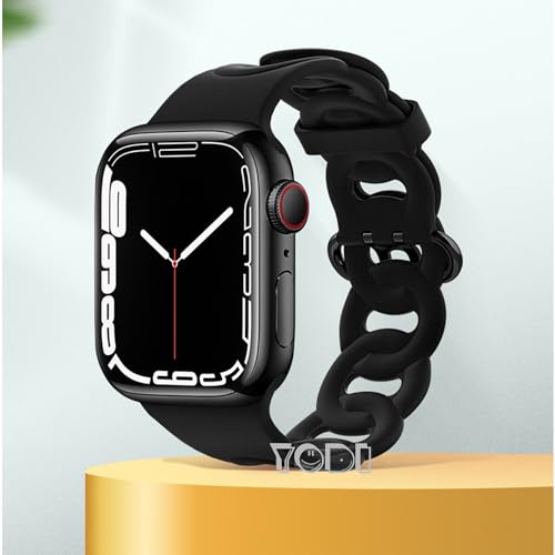 Image of YODI New Edition Soft Silicone Sport Strap Band for Fire-Boltt Ring BSW005, FireBoltt Ring Pro BSW029, CrossBeats Ignite Cube /Surge /S5 /S4 /S3 /S4 Max Smartwatch (Watch Not Included) (B-WINRED)