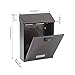 KYODOLED Mail Boxes with Combination Locking Wall Mount Mailbox Steel Cover Rust-Proof Metal Post Box Waterproof 12.79