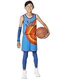 Spirit Halloween Kids Space Jam: A New Legacy Uniform Costume - M
