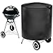 Gifort 70 * 75cm Copertura Barbecue, Impermeabile Telo Protettivo per Barbecue Grill Campana Protezione (Nero)