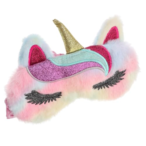 Lurrose ユニコーンアイパッチ eye mask eye patch sleep mask sleeping mask スリープアイカバー スリーピングアイマスク クリエイティブなスリープマ