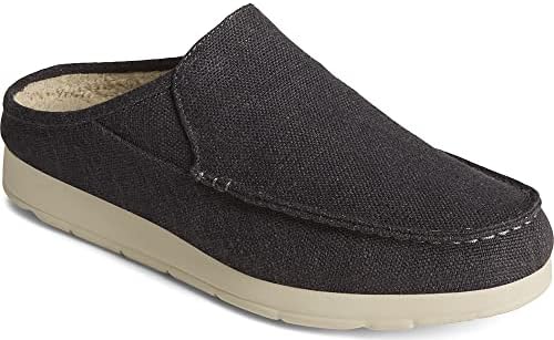 Sperry Men's MOC-SIDER MULE , BLACK HEMP, 9.5 M | Image 1