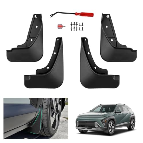 Garde-Boues Hyundai Kona SX2 2024 2025 Accessoires Bavettes Avant Arrière