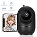 Produktbild Dericam Überwachungskamera, WLAN IP Kamera, WiFi 3MP Baby Kamera Monitor mit Bewegungserkennung, HD Mobile APP Kontrolle, Zwei-Wege Audio,Schwarz