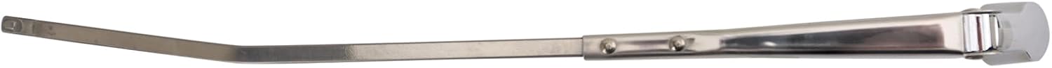 TRQ Windshield Wiper Arm Silver Compatible with 1947-1953 Chevrolet Truck GMC