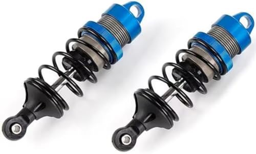 Amortisseurs RC pour Rovan MCD XS5 RR5 en métal bleu pour voiture 1/5