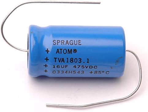 Sprague Atom Guitar Amp Capacitor, 16uF – 475V
