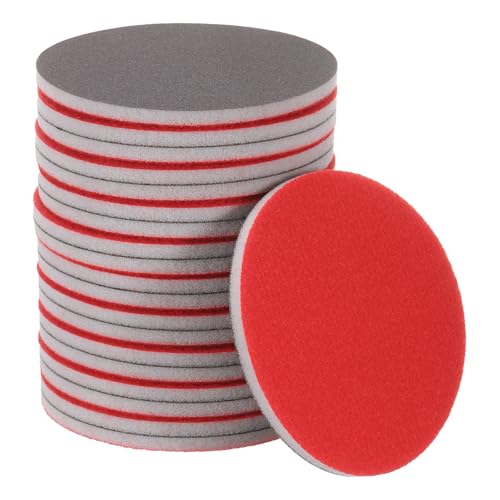 Éponge de ponçage pour ponceuse orbitale grain 800 humide ou sec de 10,2 cm