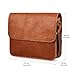 BERLINER BAGS Vintage Genuine Leather Messenger Bag Ghent, Laptop Bag, Work Bag, Briefcase for Men and Women - Brown