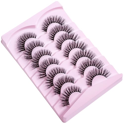 PAVONNE Cat Eye Lashes Wispy Fluffy - Image 5