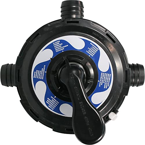 EDENEA Vanne 6 Voies pour Filtre Piscine - Version Top - pour Filtre Planet Pool et Summer Fun