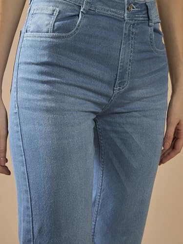 Image of Dolce Crudo High Rise Bootcut Jeans for Women