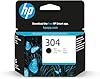 HP 304 Nero, N9K06AE, Cartuccia Originale da 120 Pagine, Compatibile con Stampanti DeskJet 2620, 2630, 3720, 3730, 3750, 3760, Envy 5010, 5020, 5030