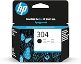 HP 304 Nero, N9K06AE, Cartuccia Originale da 120 Pagine, Compatibile con Stampanti DeskJet 2620, 2630, 3720, 3730, 3750, 3760, Envy 5010, 5020, 5030