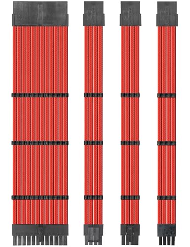 Câble 50 cm red UpHere pour un setup gaming épuré