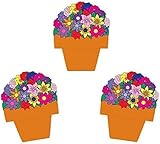 Hygloss Products Flower Pots Classroom Accents – Creative Teaching Resources – 7 Inches, 30 Pack