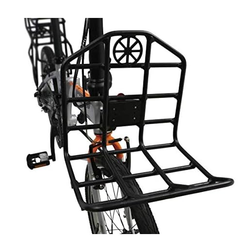 Dahon BXA1801010396 Portabutos Delantero Luggage Rack, Adultos Unisex, Negro, Talla Unica