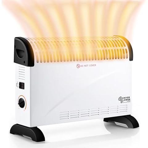 DONYER POWER 2000W Adjustable Convector Heater Cover