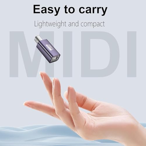 Image of ETZIN USB 2.0 Type-B Printer Adapter, USB B Pri-nter Adapter Male to Female Printing and Data Extension Converter, for Printer, Scanner, Mobile HDD and More-