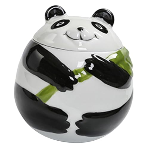 GRIRIW Candela Aromatica Ceramica Panda Decorazione Per Tavolo Atmosfera Rilassante Per Casa e Dormitorio Per Compleanni e Festività