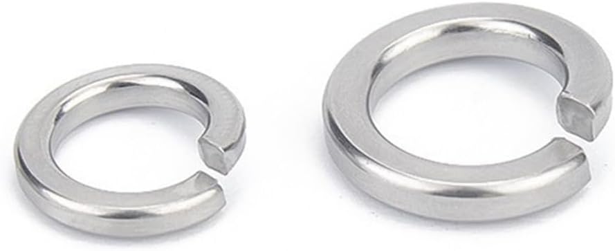 CREAP 1-50pcs Spring Lock Washer M2 M2.5 M3 M4 M5 M6 M8 M10 M12 M14 M16 M18 M20 M22 M24 M30 Stainless Steel Locking Washer(M14(10pcs))
