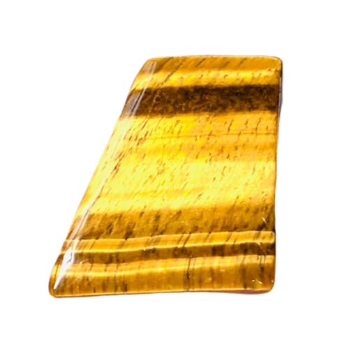 Cabochon œil de tigre naturel 24x22mm pour réussir vos bijoux DIY sans perçage