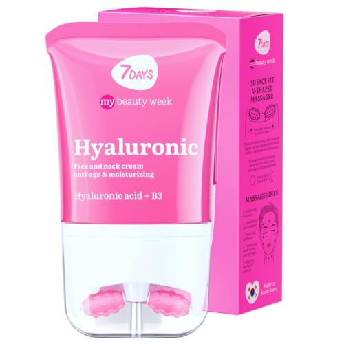 API -PROPOL.FACE CARE CREAM 4 7Days Gesichtscreme mit Hyaluronsäure – Koreanische Hautpflege Gesicht Feuchtigkeitscreme – Gesicht und Hals straffende Creme mit Vitamin C – Anti-Schwellungen Hautstraffung Massagegerät, 80 ml