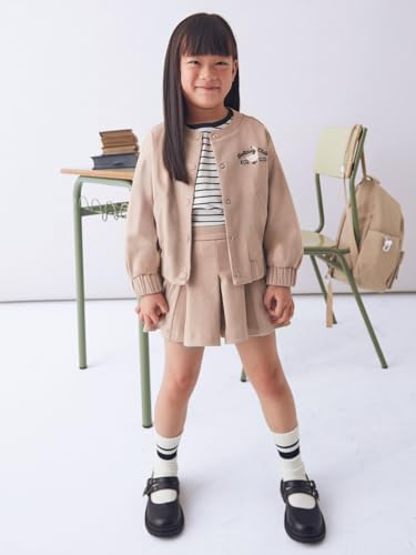 Mayoral Knit twill jacket for Girls Hazelnut4