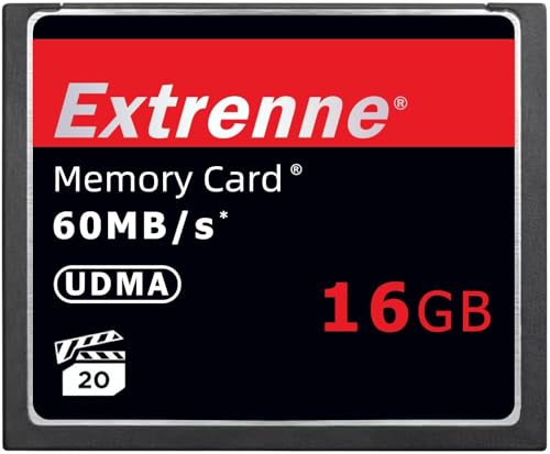 CF Memory Card 16GB UDMA Speed Up to 60MB/s Camera Cards