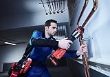 ROTHENBERGER 1000001840 ROMAX 4000, zaciskarka elektrohydrauliczna, zestaw podstawowy Standard, akumulator 4.0Ah/18V i ładowarka, UE