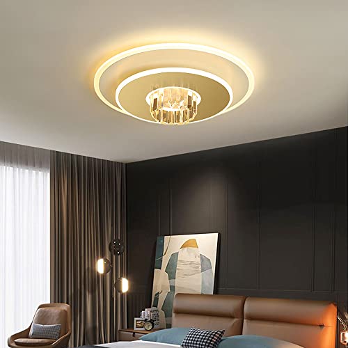 Lustre LED dimmable avec télécommande pour gradation de lumière